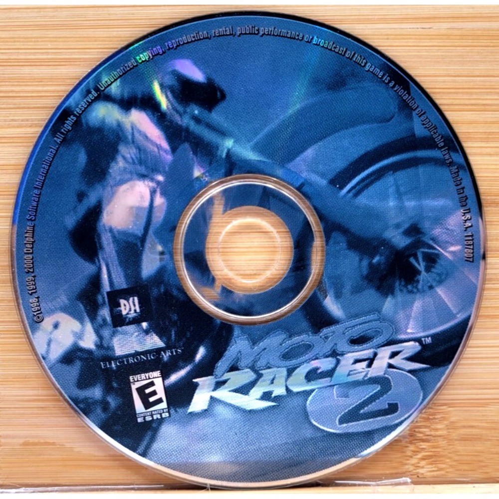 MOTO RACER PC GAME FOR WINDOWS 95 - Electronic Arts 1997 - Disc Only‎